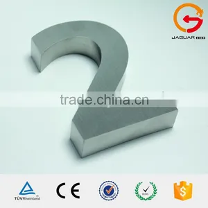 Factory Sell Outdoor Custom Waterproof Brushed Stainless Steel 3d House Number thumbnail-1