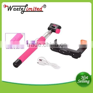 Colorful Smartphone Monopod Selfie Stick Portable Flexible Camera thumbnail-3