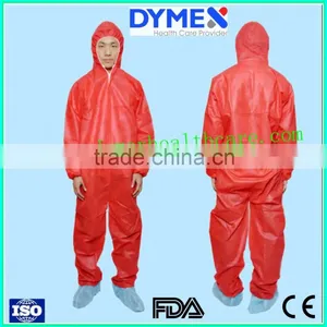 High Quality Surgical Breathable Protective Clothing Protective Sms Nonwoven Microporous Medical Waterproof Disposable Coverall thumbnail-1