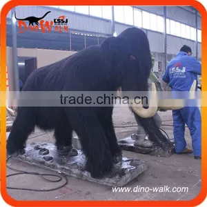 Amusement Park Artificial Animatronic Emulation Realistic Robotic Animals Mammoth thumbnail-1