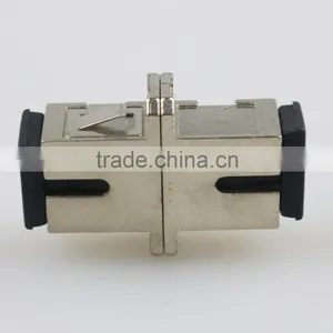 High-quality Low-loss Metal FTTH APC SC Fiber Optic Adapter thumbnail-2