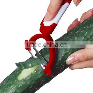 ABS+S/S+PP 18*7.7 Stainless Steel Kitchen Accessories Fruit Peelers/potato Peeler thumbnail-1