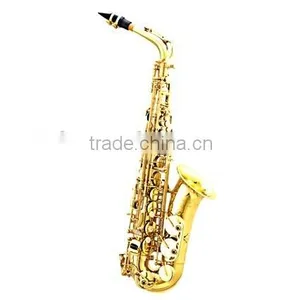 Intermediate Grade Gold Lacquer Alto Saxophone thumbnail-2