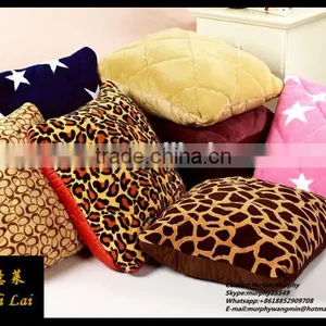 Cute Plain Warm and Cozy Polyester Flannel Fleece Pillowcase thumbnail-3