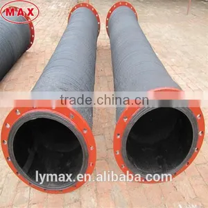 China Manufacture of Flexible Rubber Slurry Hose With Flanges thumbnail-1