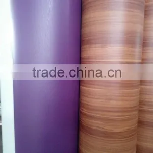 Pvc Vinyl Pvc/high Gloss Furniture Foil/wood Grain Decorative Foil thumbnail-1