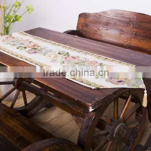 Plus Fancy Useful 100% Polyester Jacquard Table Runner for Round Table/square Table thumbnail-1