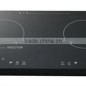 Table and Built-in 2 Ring Electric Cooker Induction Heating Cooking Equipment thumbnail-6
