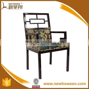 Customized Vintage Style Metal Frame Antique Metal Chair thumbnail-1