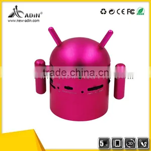 USB Vibration Portable Mini Speaker Support MP3& FM & TF Card thumbnail-3
