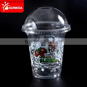 PET Crystal Clear Plastic Cup Glass thumbnail-5