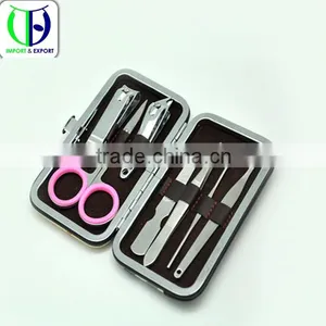 OEM/ODM High Qulaity Silver High Class Manicure Set/Manicure Kit/Nail Spa/ Pedicure Set thumbnail-6