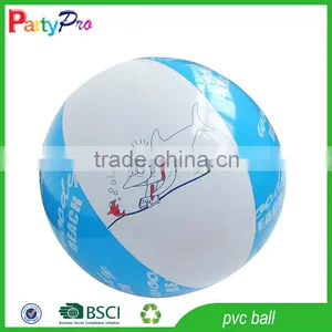 Partypro 2015 New Best Quality Products Inflatable Toy 6 Panel Custom Logo Printed Beach Ball thumbnail-6