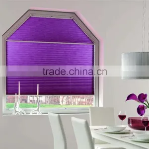 European Style Honeycomb Blind Pleated Blinds Fabric and Reay Made thumbnail-5