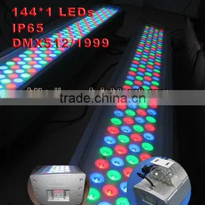 DMX512 144*1W IP65 Outdoor LED Wall Washer Lights thumbnail-1