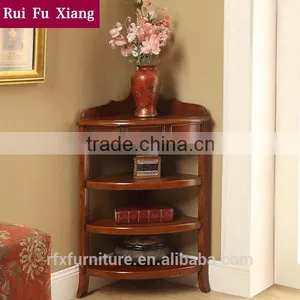Wooden Flower Stand With Multi Layers for Storage and for Living Room Corner Furniture S-208 thumbnail-1