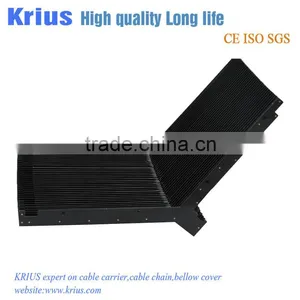 Nylon Accordion Rubber Bellows CNC Retractable Shield thumbnail-3