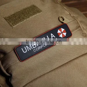 UMBRELLA 3D PVC Patch Armband Velcro-On Rubber Tactical Gear Travel Patch Badge 3*10.5cm Resident Evil thumbnail-1