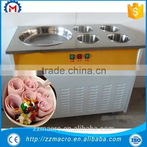 Fried Ice Cream Roll Machine With 6 Tanks thumbnail-1