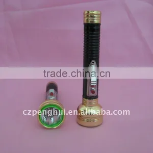 Black Mini Metal Led Flashlight Pocket Torch Black Barrel thumbnail-1