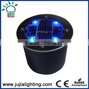 Color RGB Green Blue Yellow Red Solar Led Brick Light With ce Rohs Approved Solar Led Underground Light thumbnail-6