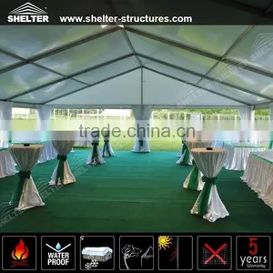 China Best Wholesale Outdoor Mixed Party Wedding Marquee Tents With High Peak for Sale in Europe thumbnail-4