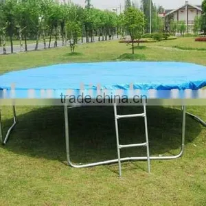 Enjoyable Trampoline With Rain Cover and Ladder, 12FT thumbnail-1