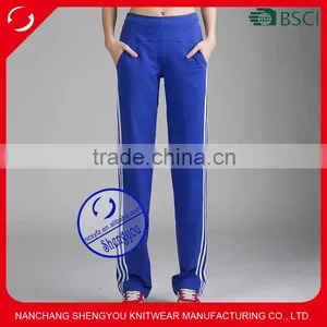 Wholesale Custom Quality Cotton Plain Women Jogger Trousers thumbnail-1