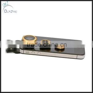 Wholesale Universal Lens Kit, 0.67x Wide Angle Macro Fisheye Cell Phone Camera thumbnail-2