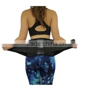 Black Neoprene Magnetic Back/Lumbar Supports Brace thumbnail-3