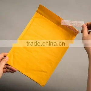 Self Adhesive Kraft Paper and PE Padded Mailer 90*140+40mm thumbnail-5