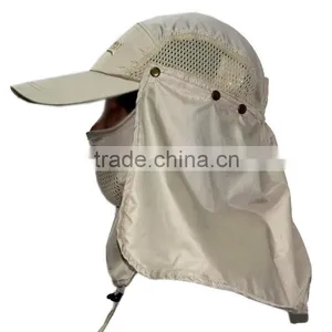 Breathable Multifunctional Sun Shield Flap Hat Cap Mask for Farming thumbnail-6