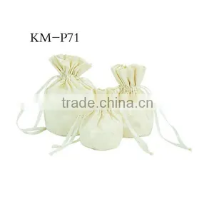 Yiwu Wholesale Promotion Organic Cotton Gift Drawstring Bag thumbnail-1