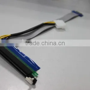 2014 High Quality Pci-e Riser Molex Powered Riser Adapter Card thumbnail-1