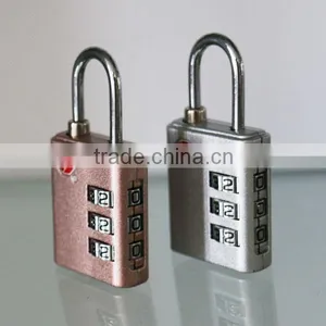 2016 TSA Padlock 3 Digital Unique Design Manufacturer Customized Design Combination TSA Lock thumbnail-5