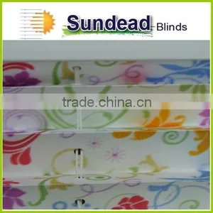 Digital Printing 25 mm Pleated Blinds /20 mm Pleated Blinds /pleated Shades Venetian Blinds thumbnail-5