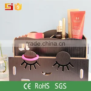 News Arrivel Daily Use Item Storage Bins MDF Storage Box for Girls Comestic thumbnail-3