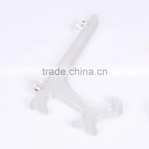 8"plastic Plate Stand, Clear Acrylic Plate Display Stand Quality Choice thumbnail-2