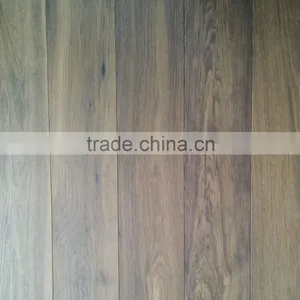 Antique White Oak Wood Parquet Flooring Ammonia Smoked Flooring thumbnail-2