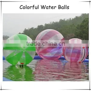 Attractive Colorful PVC/TPU Water Sphere Inflatable Water Walking Ball for Sale thumbnail-1
