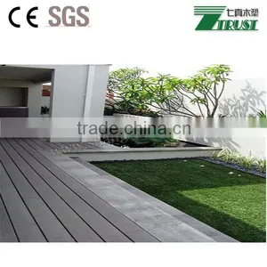 Wpc Crack-resistant Decking and Good Price Wood Plastic Composite Decks thumbnail-1