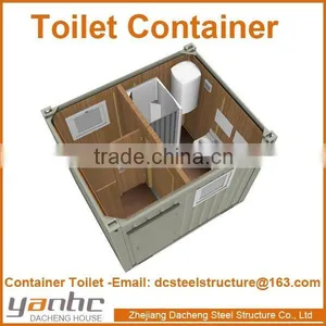Prefabricated Modular Mobile Portable Sanitary Container With Bathroom Toilet Shower thumbnail-6