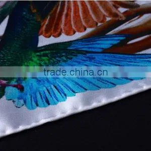 Coloeful Design for 100% Silk Square Scarf,16 Mm, Crepe thumbnail-5
