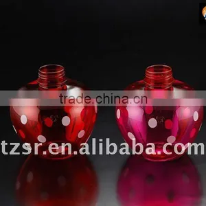 500ml Strawberry Shaped Dot Body Lotion Spray Bottle Shampoo Plastic Empty Container thumbnail-4
