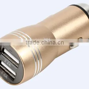 Dual USB Car Charger for Apple and Android Devices (High Output) thumbnail-1