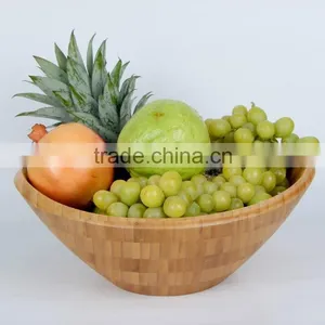 Reusable Delicate Bamboo Mixing Bowls thumbnail-1