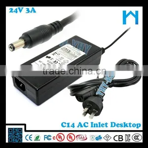 CE RoHS Approved Cctv 75w 24v 3a dc Power Supply thumbnail-5