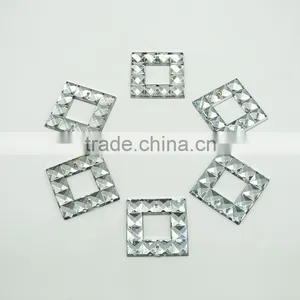 KC12 Suare 20*20 30*30mm Flat Back Sew on Acrylic Rhinestones for Fashion Decoration, Craft Making, Garment Bags Accessories thumbnail-4