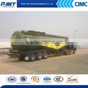 50M3 3 Axle Bulk Cement Powder Tank Truck Semi-trailer/ Semitrailer ( Bulk Cement) thumbnail-2
