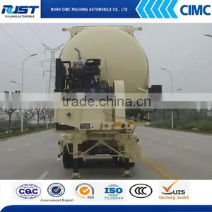 CIMC Bulk Powder Material Tanker Semi Trailer for Sale/bulk Cement Tank Semi-trailer thumbnail-4